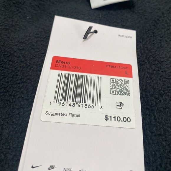 Nike Liverpool FC Winterized Full Zip Fleece Lined Jacket Mens size L DN3112-010 - Picture 12 of 12